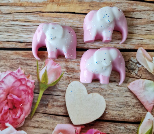 Lenny Pink Tulip & White Jasmine - Elephant wax melt